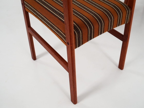 Image 1 of Set van zes teakhouten stoelen, Deens ontwerp, 1970S, Productie: Denemarken