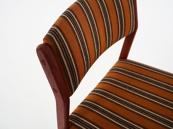 Image 1 of Set van zes teakhouten stoelen, Deens ontwerp, 1970S, Productie: Denemarken