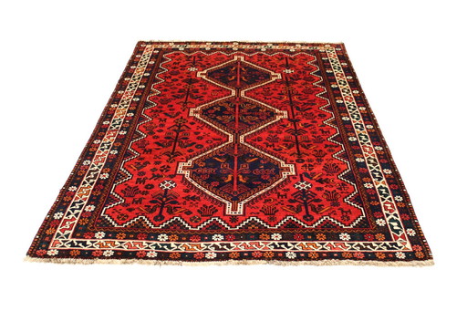 Origineel Perzisch Tapijt Nomadisch & Dorpsdeken Shiraz 231 X 158 Cm Top Conditie