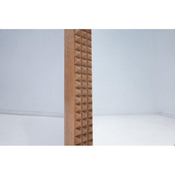 Image 1 of Mid Century Italiaanse houten spiegel, jaren 1940