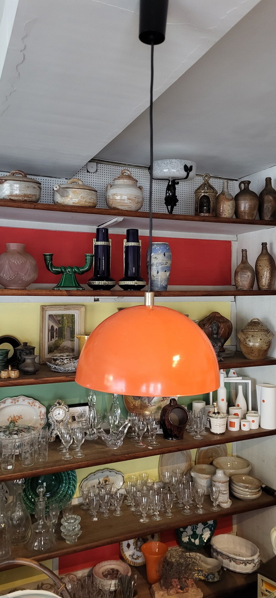 Image 1 of Vintage Ufo hanglamp uit het ruimtetijdperk