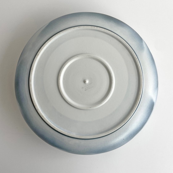 Image 1 of Vintage Virebent Yves Mohy Xxl Kom Porselein Frankrijk '70S