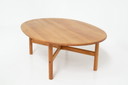 Massief eiken Deense salontafel
