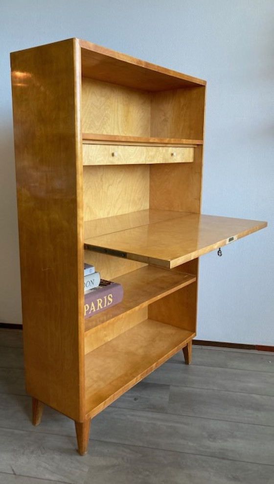 Image 1 of Vintage mid-century secretaire