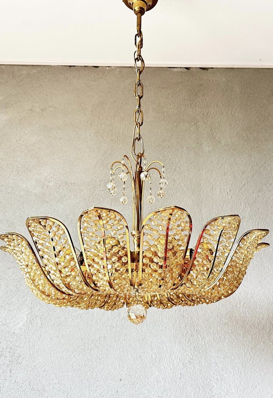 Image 1 of Vintage sunburst hanglamp