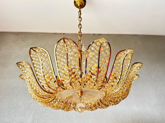 Image 1 of Vintage sunburst hanglamp