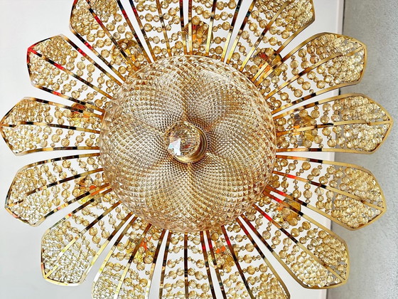 Image 1 of Vintage sunburst hanglamp