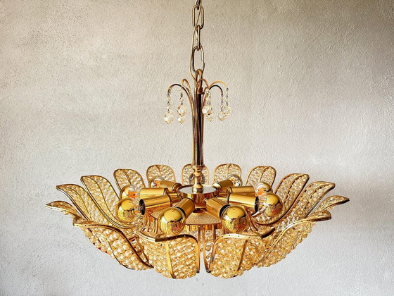 Image 1 of Vintage sunburst hanglamp