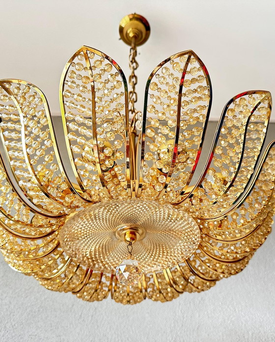 Image 1 of Vintage sunburst hanglamp