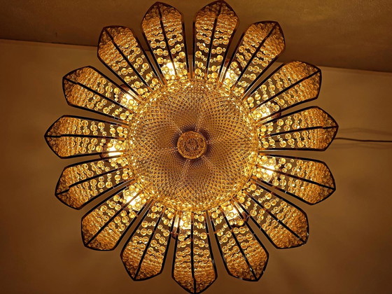 Image 1 of Vintage sunburst hanglamp