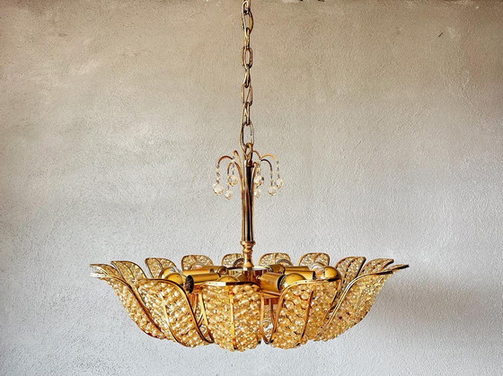 Image 1 of Vintage sunburst hanglamp