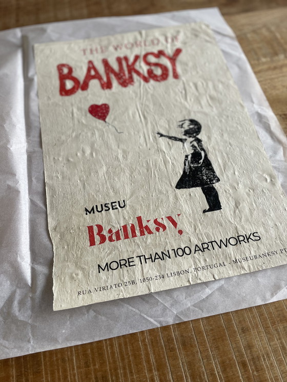 Image 1 of Banksy, De wereld van Banksy, Exibitieposter MuseuBanksy, Portugal