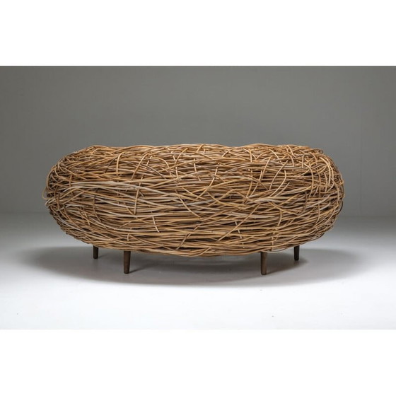 Image 1 of Vintage rotan fauteuil Gebroeders Campana & Porky Hefer