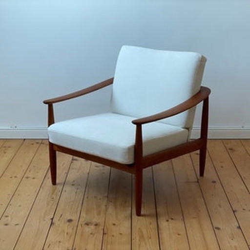 Fauteuil met gouden veren