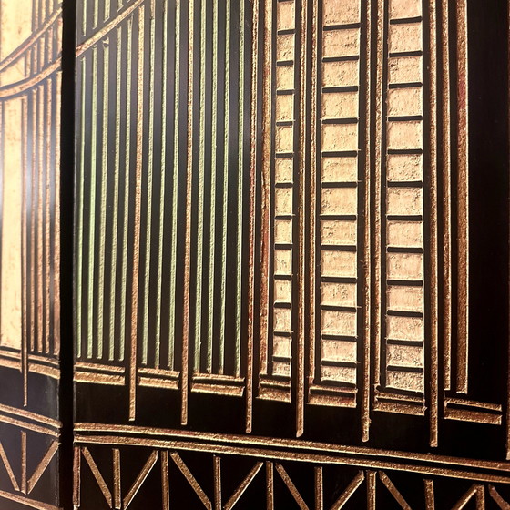 Image 1 of Vintage kamerscherm van Fournier Decoratie Parijs, Frankrijk 1980S