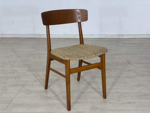 Deense teak farstrup stoelen eetkamerstoelen vintage