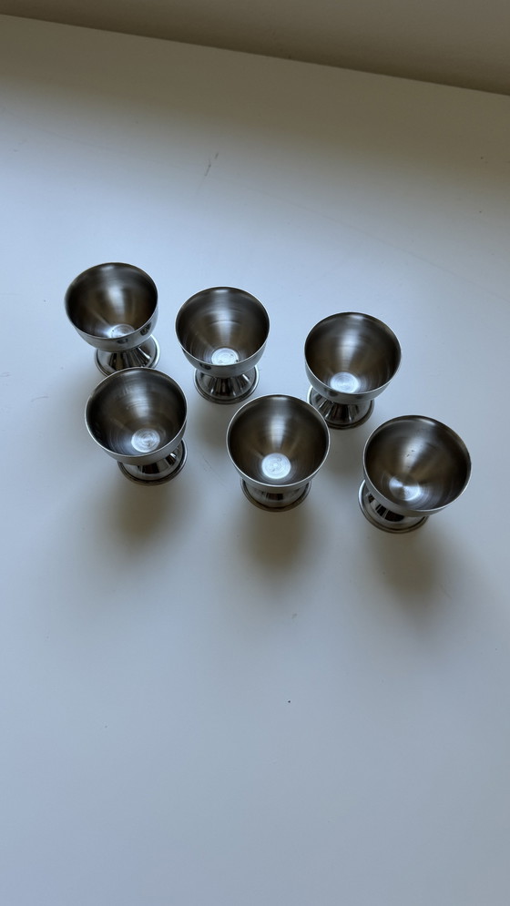 Image 1 of Vintage RVS Eierhouders