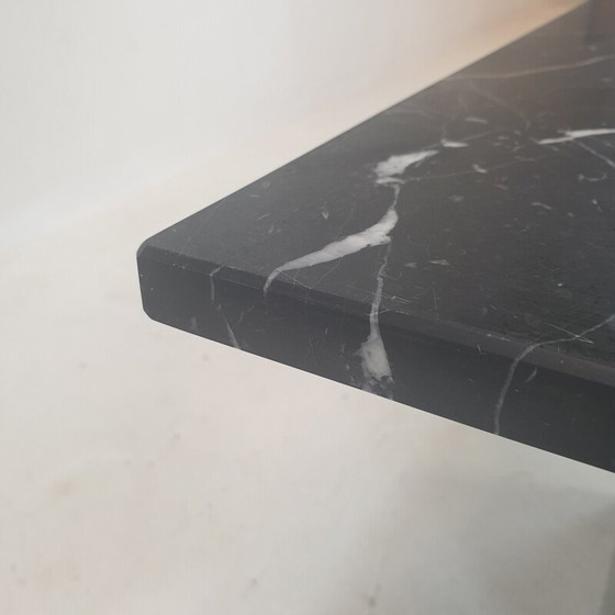 Image 1 of Italiaanse marmeren vintage salontafel, jaren 1980
