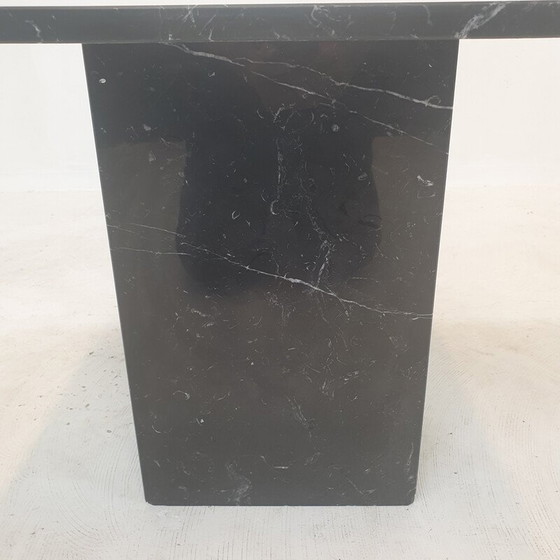 Image 1 of Italiaanse marmeren vintage salontafel, jaren 1980