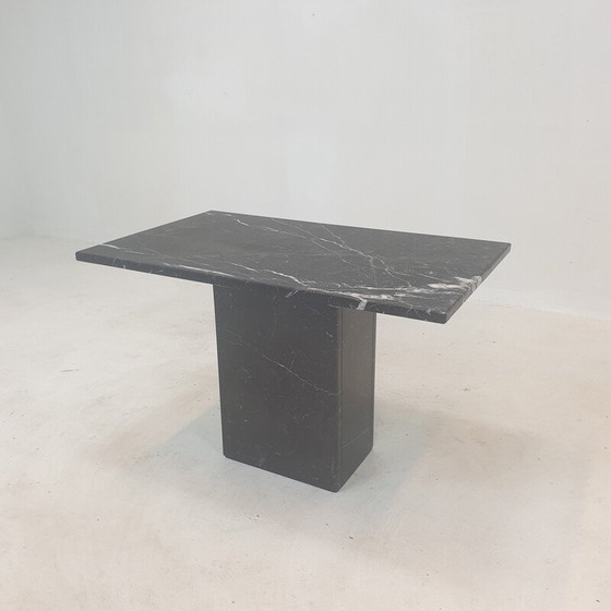 Image 1 of Italiaanse marmeren vintage salontafel, jaren 1980