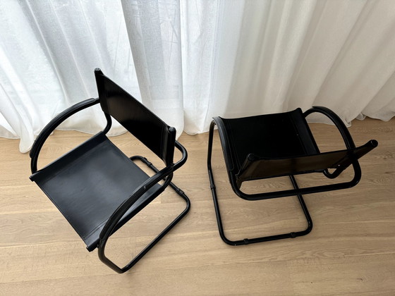 Image 1 of 2x Vintage Italian Design Chairs