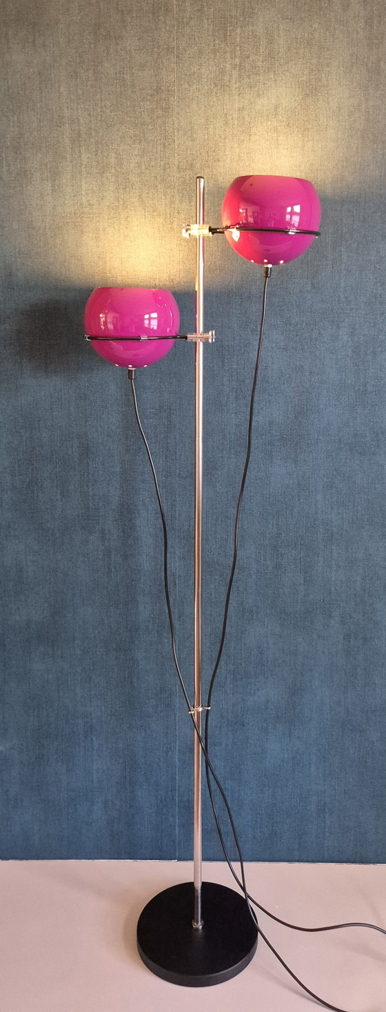 Image 1 of Gepo Vloerlamp / Bollenlamp Jaren 70