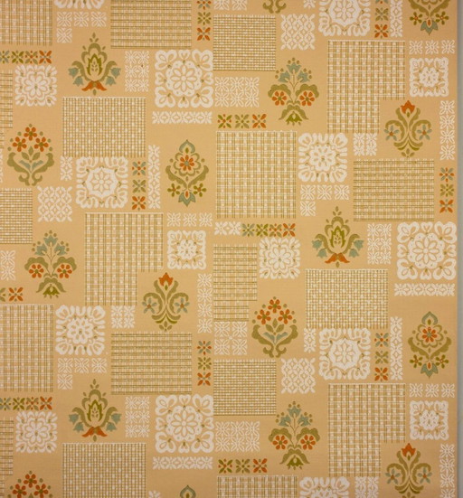 5028 Vintage Jaren 70 Behangpapier