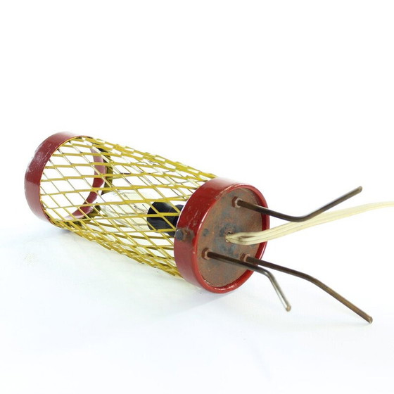 Image 1 of Vintage metalen lamp, Tsjecho-Slowakije 1950