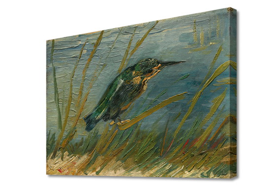 Image 1 of Vincent van Gogh - IJsvogel aan de waterkant