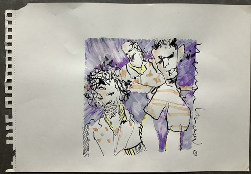 Herman Brood Tekening