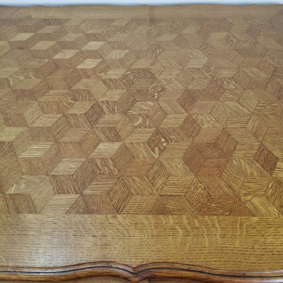 Image 1 of Vintage Queen Ann Eettafel Eetkamertafel Uitschuifbaar 