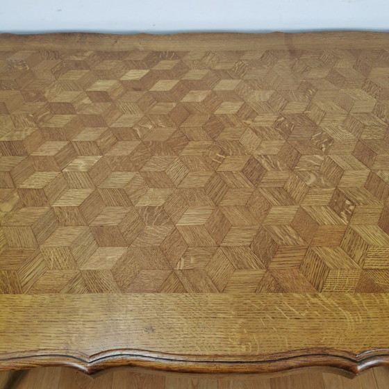 Image 1 of Vintage Queen Ann Eettafel Eetkamertafel Uitschuifbaar 