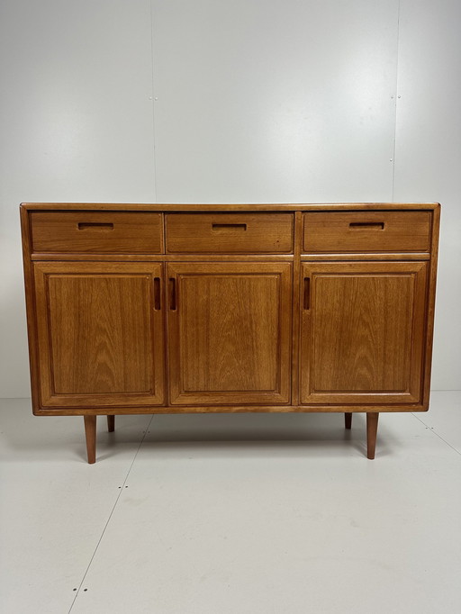 Vintage Teak Dressoir Lowboard