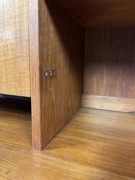 Image 1 of Vintage Teak Domino Kast Highboard Secretaire