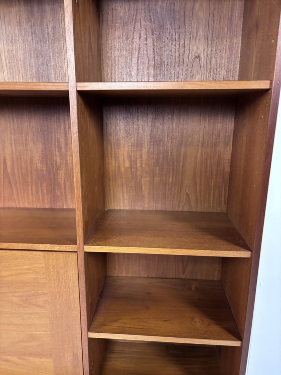 Image 1 of Vintage Teak Domino Kast Highboard Secretaire