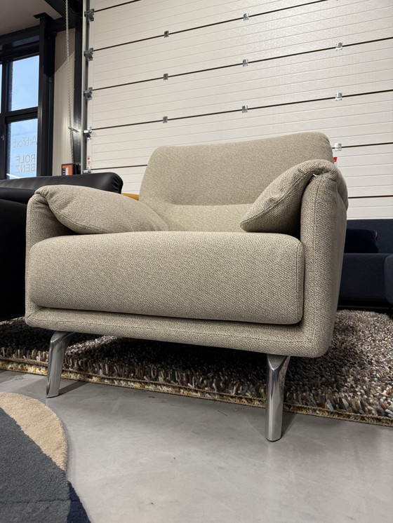 Image 1 of Leolux Bora Balanza Fauteuil Loft Stof 