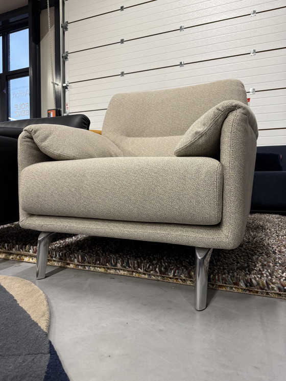 Image 1 of Leolux Bora Balanza Fauteuil Loft Stof 