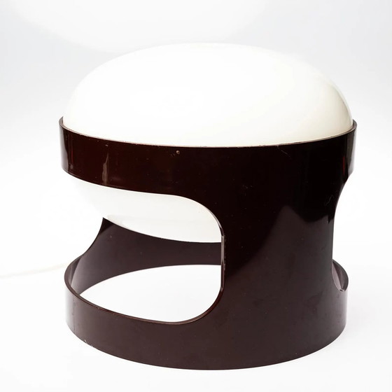 Image 1 of Joe Colombo Voor Kartell Kd27 Bruine Tafellamp