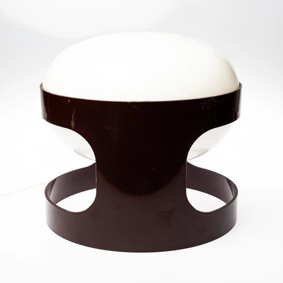 Image 1 of Joe Colombo Voor Kartell Kd27 Bruine Tafellamp