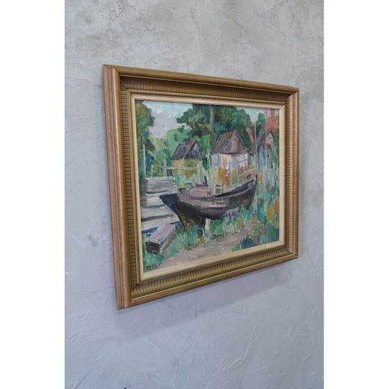 Image 1 of Vintage litho van Karl Enock Ohlsson, Denemarken 1949