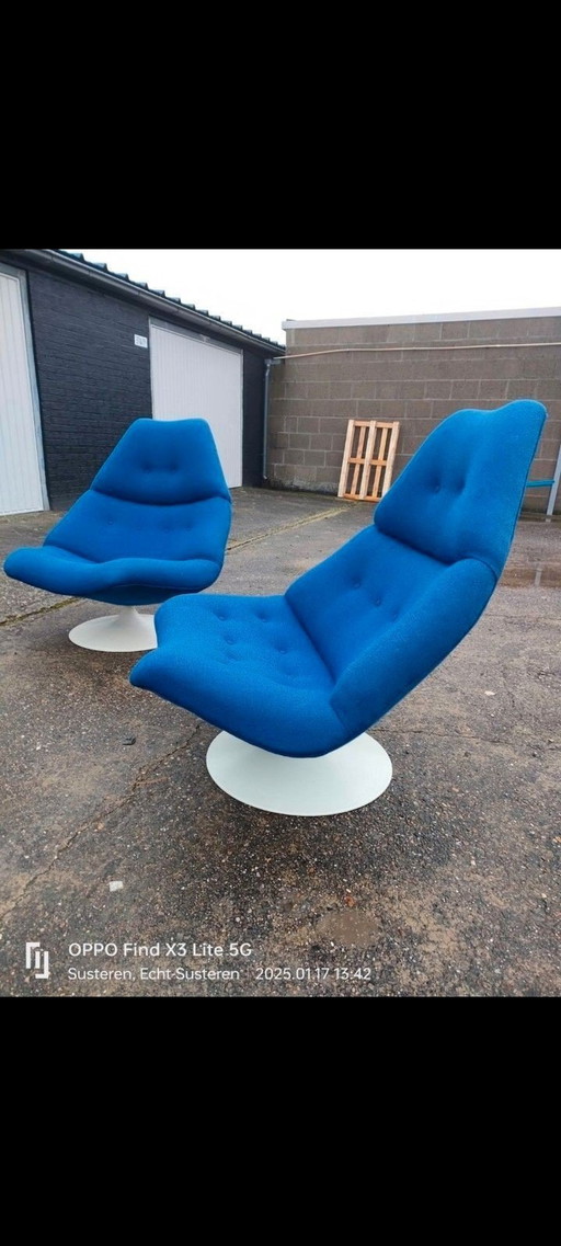 1 x Artifort fauteuil Geoffrey Harcourt F510