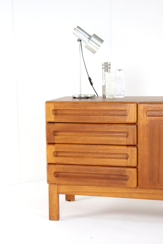 Image 1 of Deens Sideboard Massief Teak 'Frederikshab' Vintage