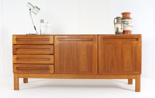 Deens Sideboard Massief Teak 'Frederikshab' Vintage