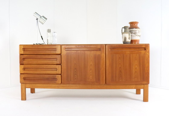 Image 1 of Deens Sideboard Massief Teak 'Frederikshab' Vintage