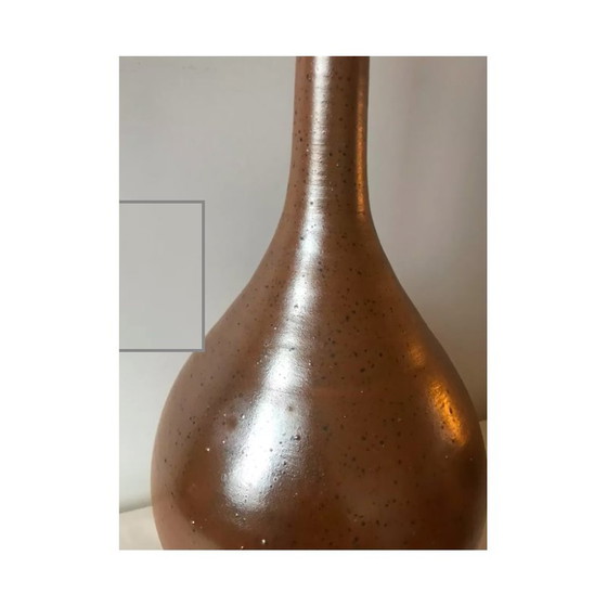 Image 1 of Vintage vloerlamp van steengoed, Frankrijk