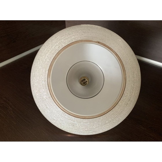 Image 1 of Vintage Ufo opaline hanglamp, 1950-1960