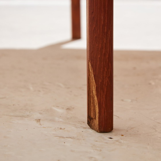 Image 1 of Mk10403 Gerestaureerd teak bureau