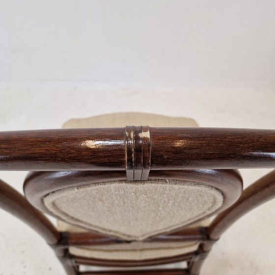 Image 1 of Set van 6 vintage bamboe eetkamerstoelen van Gasparucci Italo, jaren 1970