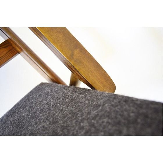 Image 1 of Vintage converteerbare fauteuil van Valerija Ema Cukermanienė voor Vilniaus Baldų Kombinatas, 1960