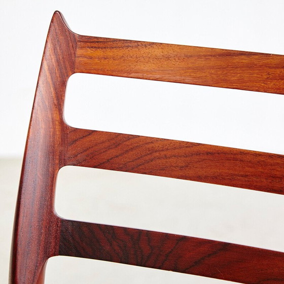 Image 1 of Set van 4 vintage Model 78 eetkamerstoelen door Niels O. Moller voor J.L. Moller 1960